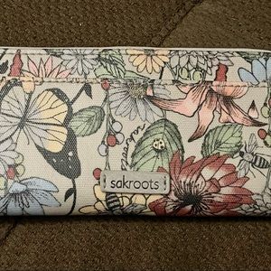 Sakroots Floral Butterfly Wallet
